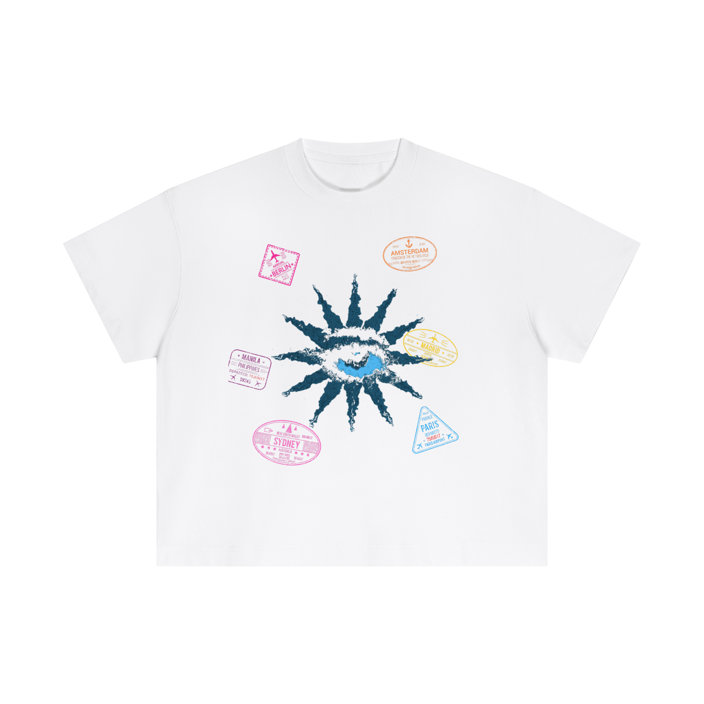 Sunrise Cropped T-shirt