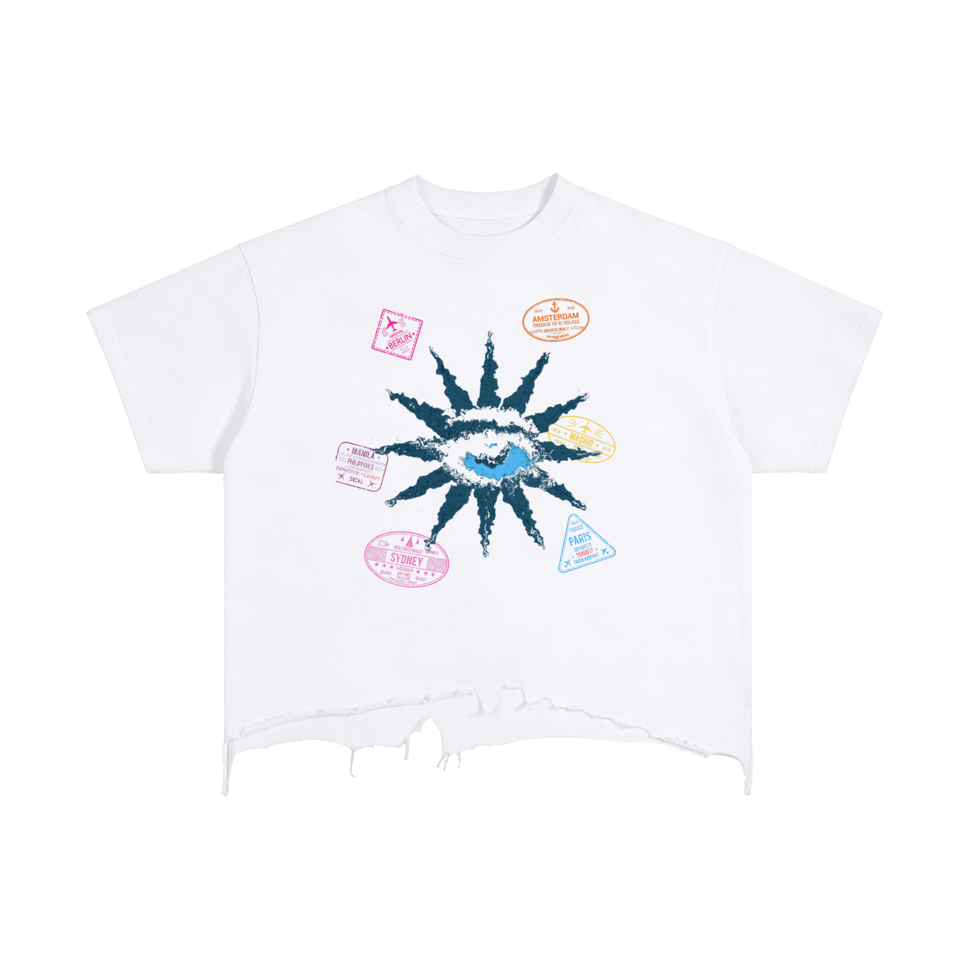 Sunrise Distressed