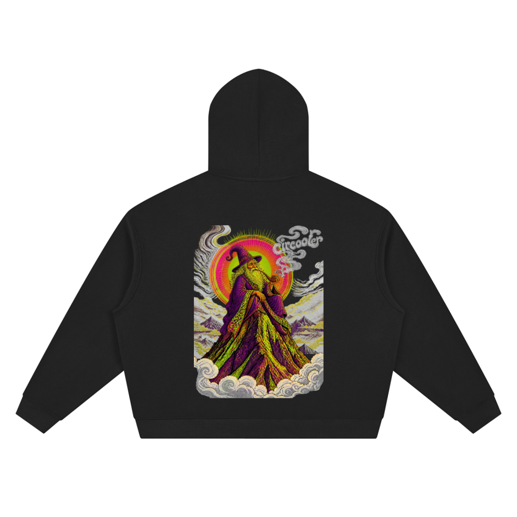 Waffle Wizard Zip Up Hoodie 🧙🏾‍♂️🪄
