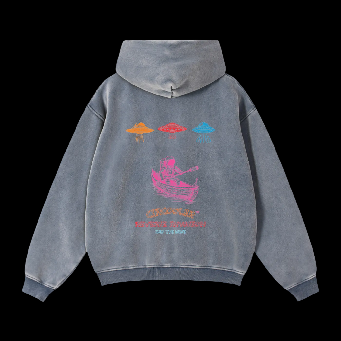 Reverse Invasion Zip Up Zoodie - 