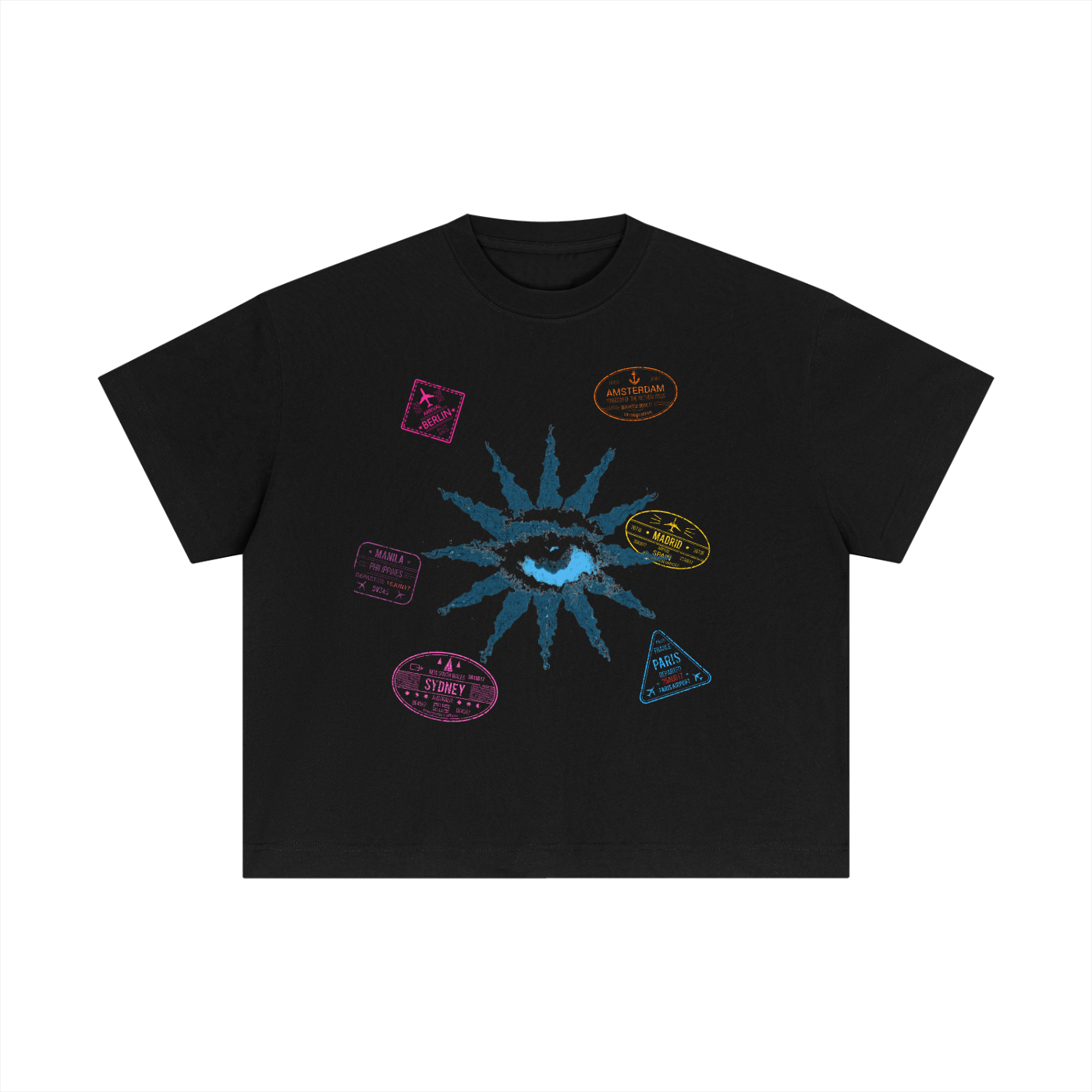 Sunrise Cropped T-shirt
