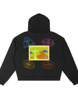 Cropped Hoodie - Black