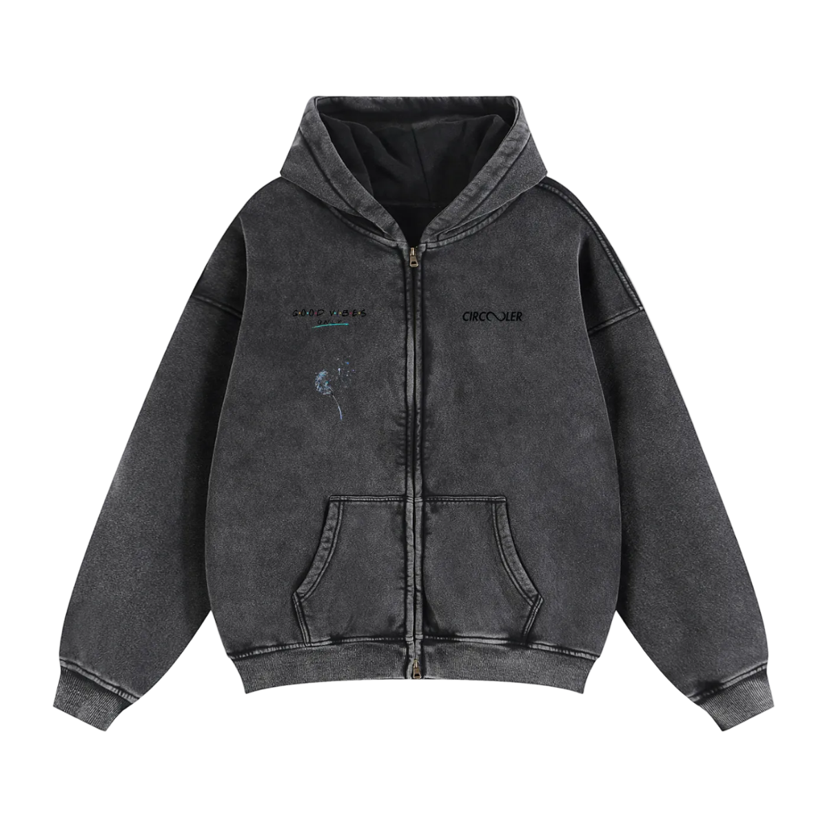 Reverse Invasion Zip Up Hoodie 