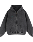 Reverse Invasion Zip Up Hoodie 