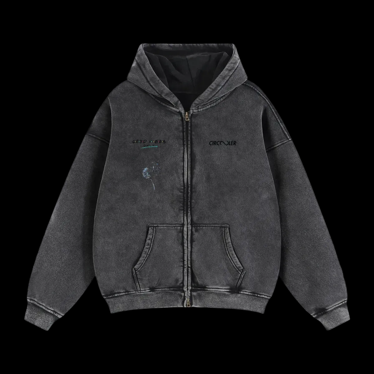 Reverse Invasion Zip Up Hoodie 