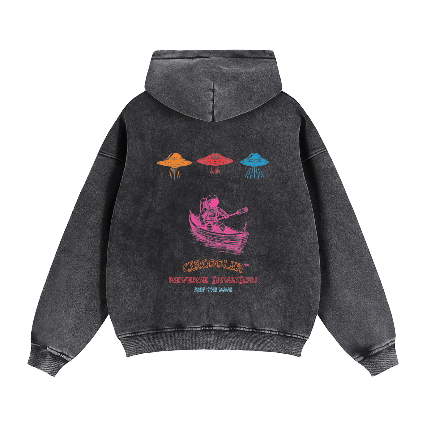 Reverse Invasion Zip Up Hoodie 