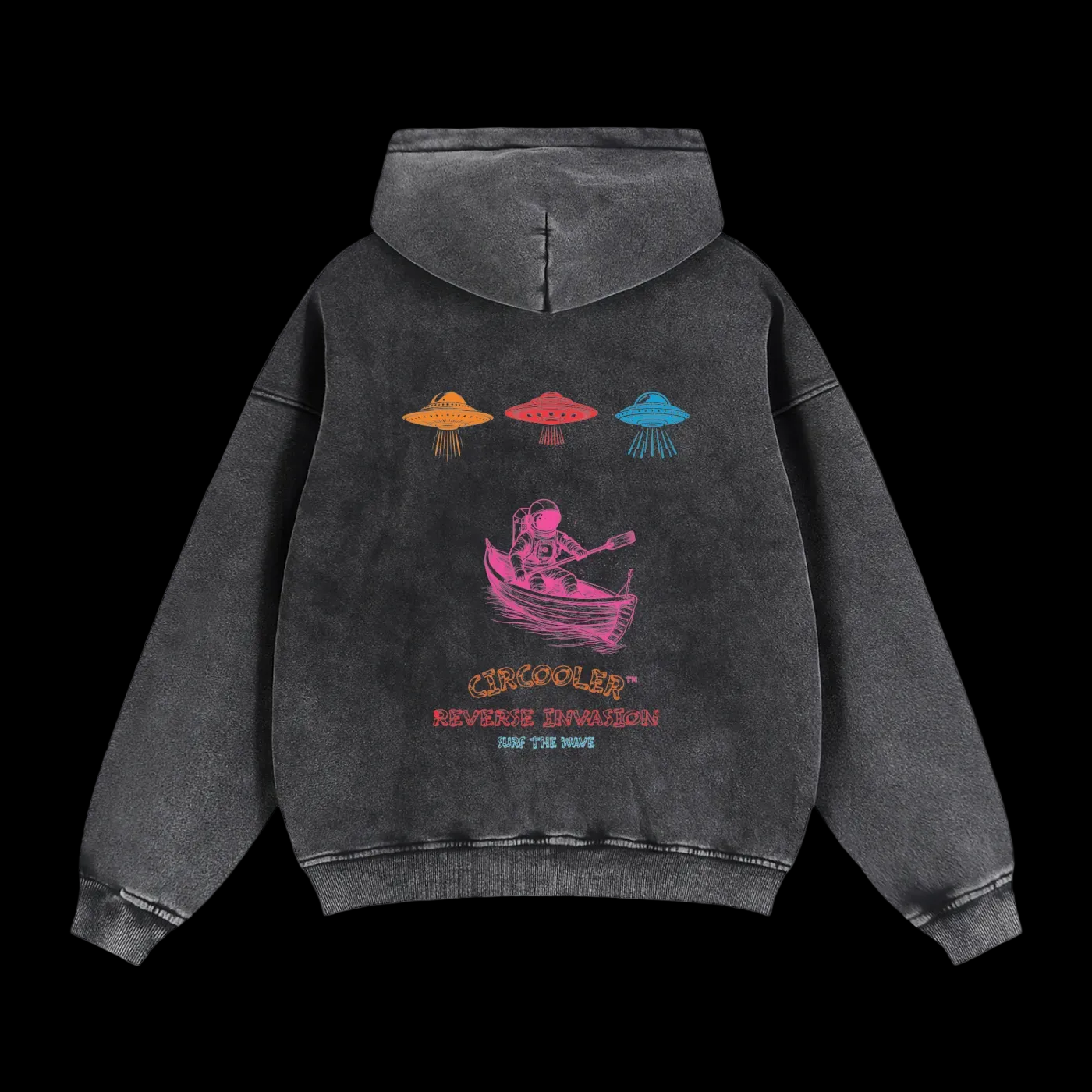 Reverse Invasion Zip Up Hoodie 