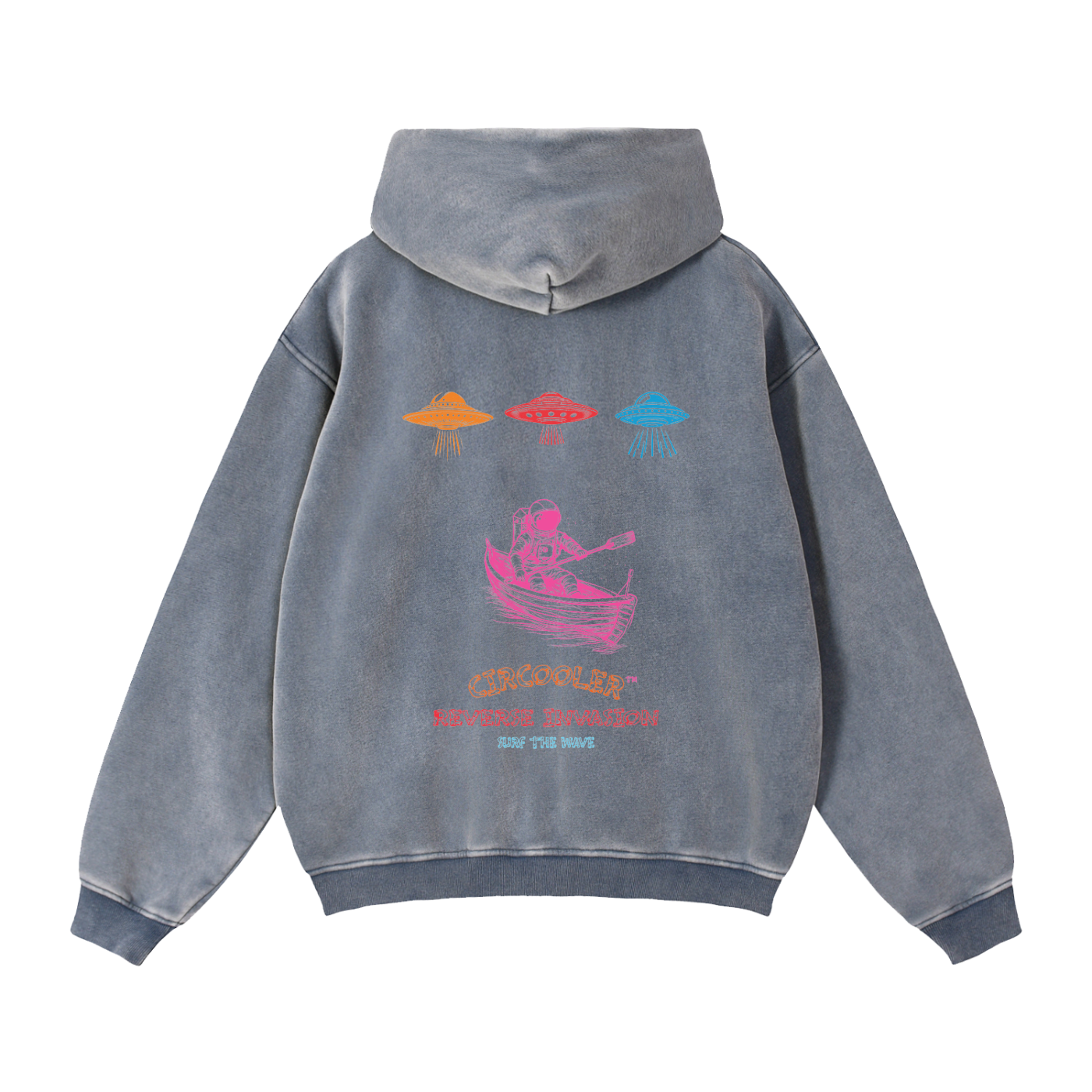 Reverse Invasion Zip Up Zoodie - 