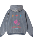 Reverse Invasion Zip Up Zoodie - 