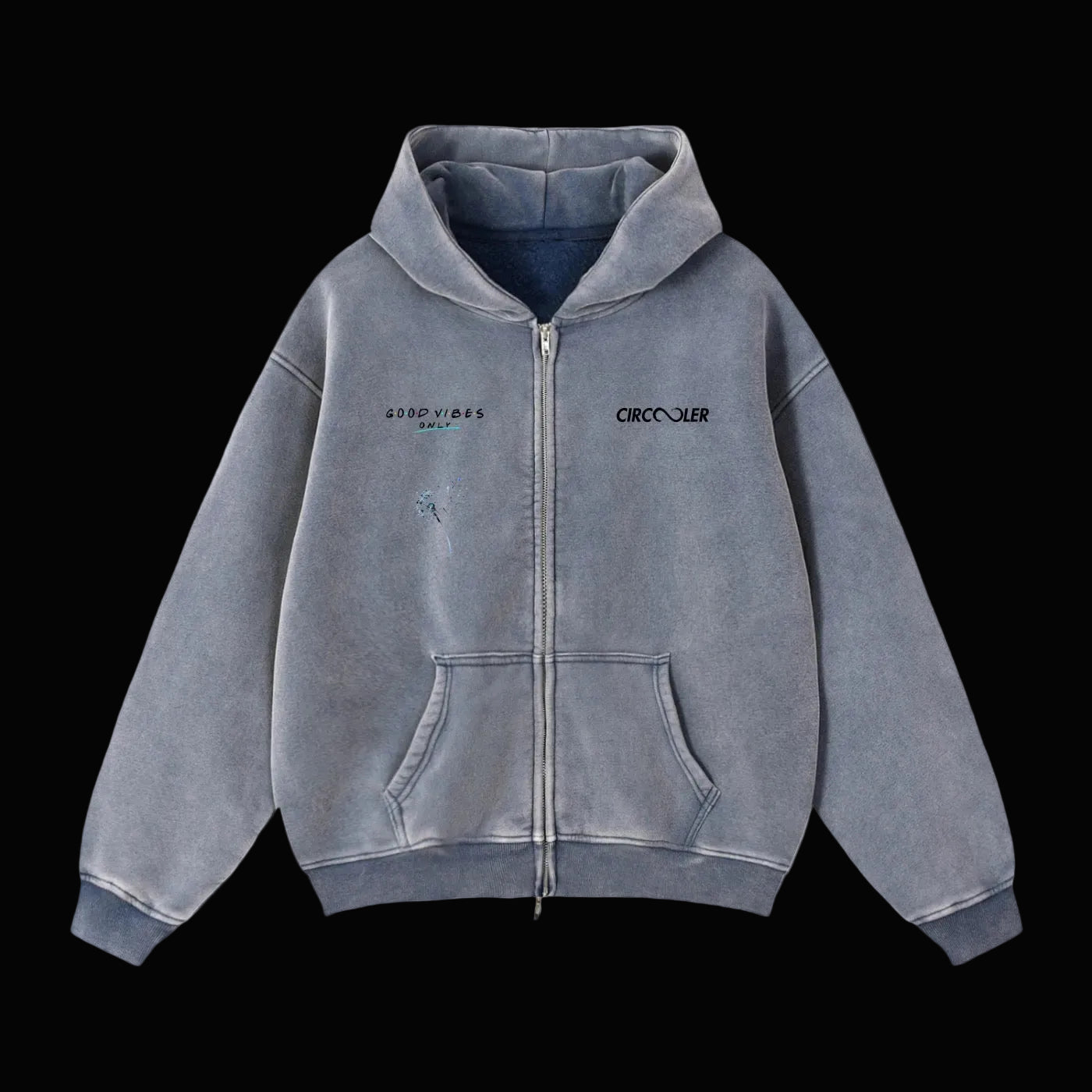 Reverse Invasion Zip Up Zoodie - 