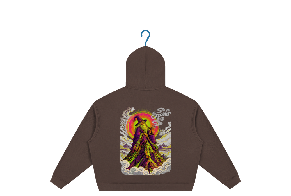 Waffle Wizard Zip Up Hoodie